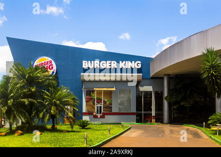 Pedro Juan Caballero, Paraguay. 15th Nov, 2019. Fast food restaurant chain Burger King (BK) branch seen in Pedro Juan Caballero. Credit: Rafael Henrique/SOPA Images/ZUMA Wire/Alamy Live News Stock Photo