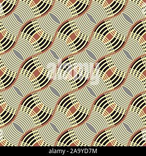 Diagonal seamless pattern. Colorful shapes.Fashion design. Textile fabric print. - Vector Stock Vector