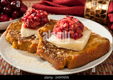 Thanksgiving French Toast Stock Photo