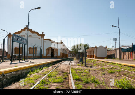 Train station Buenos Aires Midland railway, operated one meter