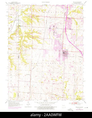 Belton, Missouri, map 1953, 1:24000, United States of America by ...