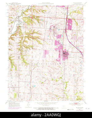 Belton, Missouri, map 1953, 1:24000, United States of America by ...