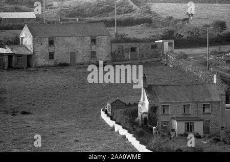Cornwall Chacewater 1970s UK . Smallholding farms 1978. HOMER SYKES Stock Photo
