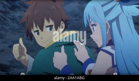 12 x 17 Kono Subarashii Sekai ni Shukufuku wo! KonoSuba Anime Poster  -White