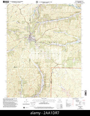 Bunker, Missouri, map 1999, 1:24000, United States of America by ...