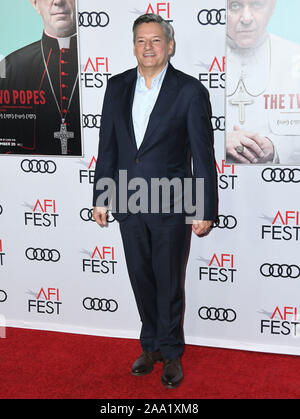 18 November 2019 - Hollywood, California - Ted Sarandos. 2019 AFI Fest's ' The Two Popes' Los Angeles Premiere held at TCL Chinese Theatre. Photo Credit: Birdie Thompson/AdMedia/MediaPunch Stock Photo