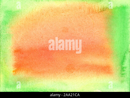 Watercolor frame Stock Photo
