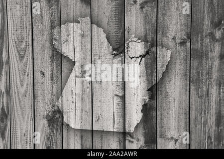 Map of Para on weathered wood Stock Photo - Alamy