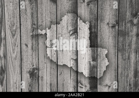 Map of Rondonia on weathered wood Stock Photo - Alamy
