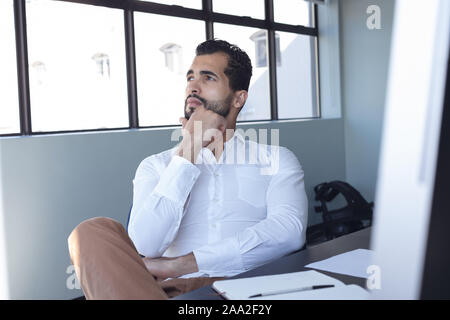 Business professional at work Stock Photo