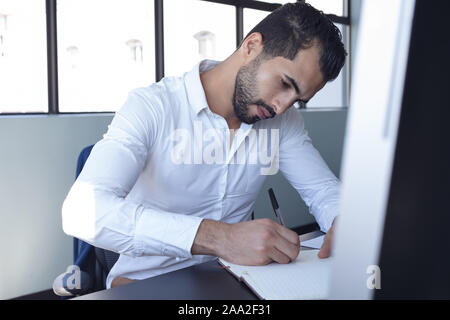 Business professional at work Stock Photo