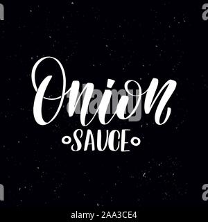 Handwritten calligraphy text, chalk on a blackboard Stock Vector