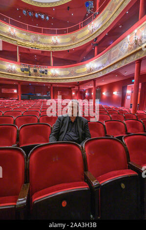 German theatre and movie director Ulrich Waller, Hamburg Stock Photo