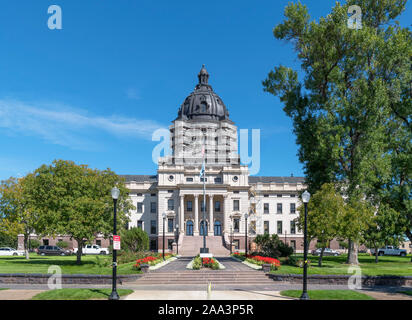 South Dakota State Capitol, Pierre, South Dakota, USA Stock Photo