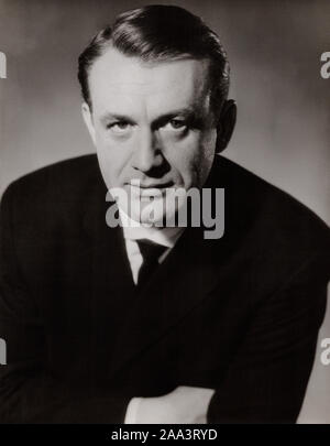 Alexander Kerst, österreichischer Schauspieler und Synchronsprecher, Deutschland um 1956. Austrian actor and dubbing actor Alexander Kerst, Germany around 1956. Stock Photo