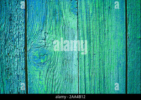 Blue Painted Wood Planks as Background or Texture, Natural Pattern. Stock Photo