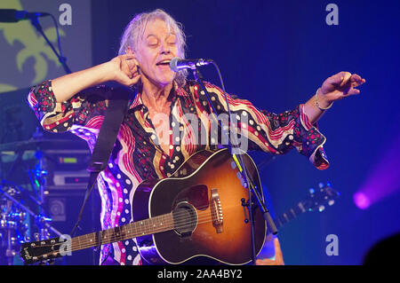 Dresden, Germany. 17th Nov, 2019. Bob Geldof and The Bobkatz perform live on stage at the Jazzdays Dresden 2019 at Ostra-Dome on November 17, 2019 in Dresden, Germany. Credit: Geisler-Fotopress GmbH/Alamy Live News Stock Photo