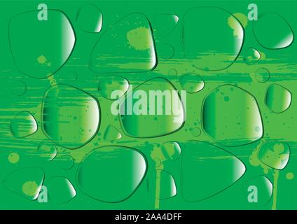 Glass drops Stock Vector