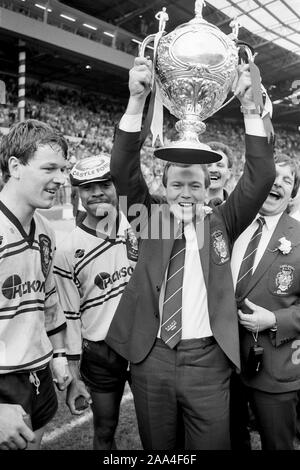 Castleford v Hull KR 1986 Rugby League Wembley: credit David Hickes and Simon Dewhurst Stock Photo