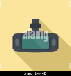 Dvr tft screen icon. Flat illustration of dvr tft screen vector icon for web design Stock Vector