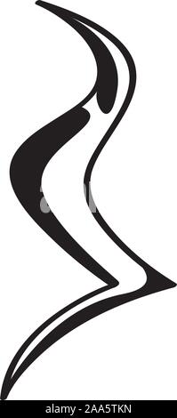 Isolated crotchet rest icon. Musical note - Vector Stock Vector