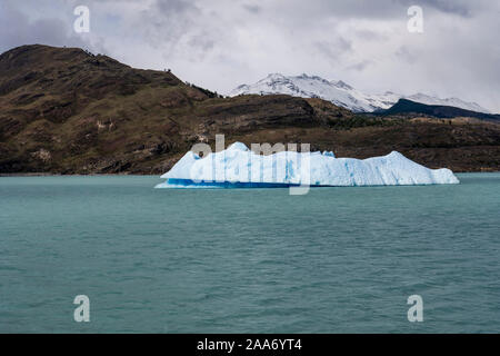 Glacier cruise on Lago Argentino, El Calafate, Argentina Stock Photo