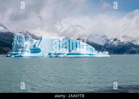 Glacier cruise on Lago Argentino, El Calafate, Argentina Stock Photo
