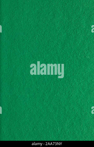 Velvet texture of seamless green woolen felt. herbal green matte background of a suede fabric, close up. Stock Photo