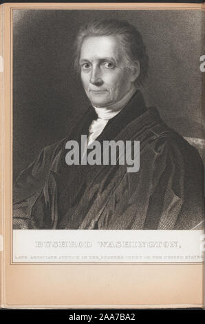 EM15048; Bushrod Washington, late Associate Justice in the Supreme Court of the United States. Stock Photo