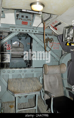 The civilian 'Sandringham' flying boat, converted from a 1943 as a military-specification 'Sunderland' at Solent Sky Museum, Southampton, Hampshire UK Stock Photo