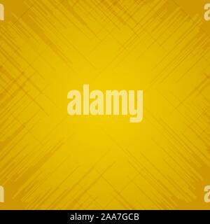 Abstract yellow mustard background and scratch streak texture. Vector illustration