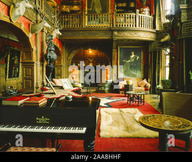 Schloss in Schottland - Wohnraum Stock Photo