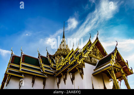 Bangkok, Thailand - Oct 29, 2019: Grand Palace built in 1782 and for 150 years the home of the Thai King. It is undoubtedly the most famous landmark i Stock Photo