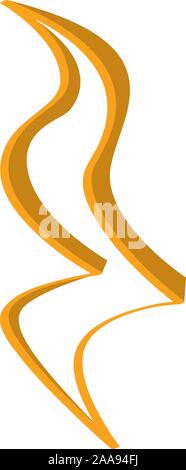 Crotchet rest icon on a white background - Vector Stock Vector
