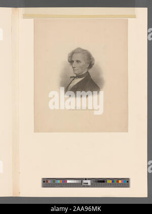 Charles Durang, 1796-1870, was a dancer, actor, author, stage manager and ballet master who opened a dancing academy in Philadelphia and wrote dance manuals as well as A History of the Philadelphia Stage between the years 1749 to 1855.; Charles Durang, actor, author and manager Stock Photo