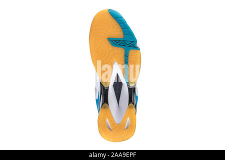 Polyurethane sole for sports shoes Stock Photo