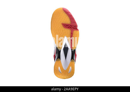 Polyurethane sole for sports shoes Stock Photo