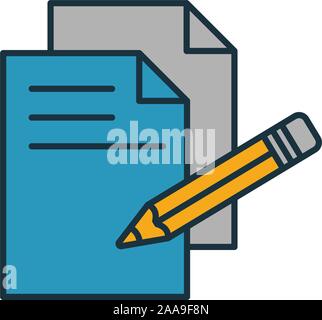 Copywriting icon. Simple element from smm icons collection. Creative Copywriting icon ui, ux, apps, software and infographics Stock Vector