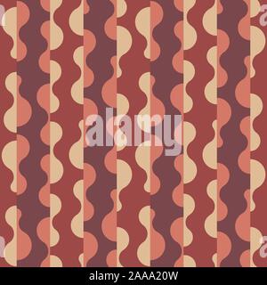 Simple Pattern Repetition Design Abstract repeated drops. Flat, simple geometric design. Vector spotty ...