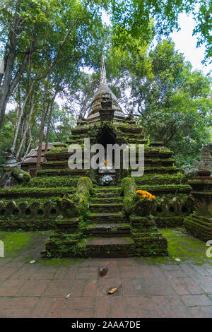 Wat Pha Lat in Ciang Mai, Thailand Stock Photo