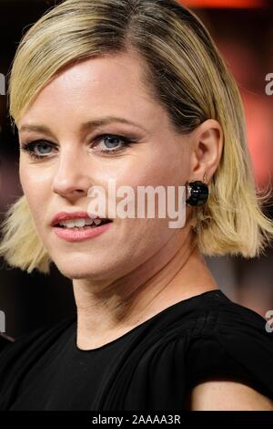 London, UK. Wednesday, Nov. 20, 2019. Elizabeth Banks poses at the Charlie’s Angels UK Premiere on Wednesday 20 November 2019 at Curzon, Mayfair, London. . Picture by Julie Edwards/Alamy Live News Stock Photo