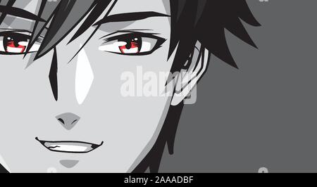 young man anime style character Stock Vector Image & Art - Alamy