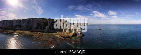 Atlantic coast, Etretat, France, Stock Photo