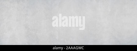 Texture of old, grungy, gray and white concrete or cement wall for background Stock Photo