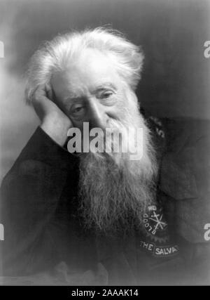 William Booth (1829 – 1912) English Methodist preacher who founded The Salvation Army and became its first General (1878–1912). Stock Photo