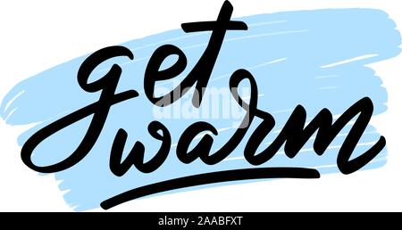 Vector calligraphy illustration isolated on white background.  Stock Vector