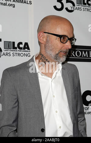 Last Chance for Animals’ 35th Anniversary Gala at the Beverly Hilton Hotel on October 19, 2019 in Beverly Hills, CA Featuring: Moby Where: Beverly Hills, California, United States When: 20 Oct 2019 Credit: Nicky Nelson/WENN.com Stock Photo