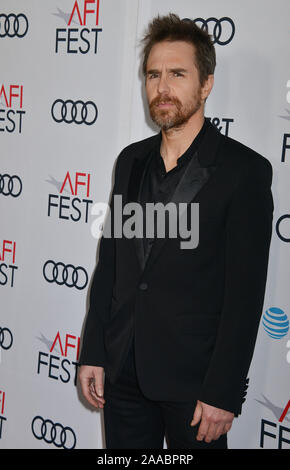 Los Angeles, USA. 21st Nov, 2019. a Sam Rockwell 024 attends the 'Richard Jewell' premiere during AFI FEST 2019 Presented By Audi at TCL Chinese Theatre on November 20, 2019 in Hollywood, California Credit: Tsuni/USA/Alamy Live News Stock Photo