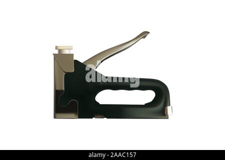 Construction stapler. Vector illustration. Working tools. Detailed realistic icon. Stock Vector