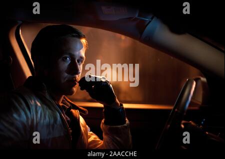 RYAN GOSLING in DRIVE (2011), directed by NICOLAS WINDING REFN. Copyright: Editorial use only. No merchandising or book covers. This is a publicly distributed handout. Access rights only, no license of copyright provided. Only to be reproduced in conjunction with promotion of this film. Credit: BOLD FILMS / Album Stock Photo